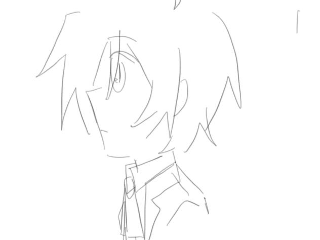 振り向くキタロー