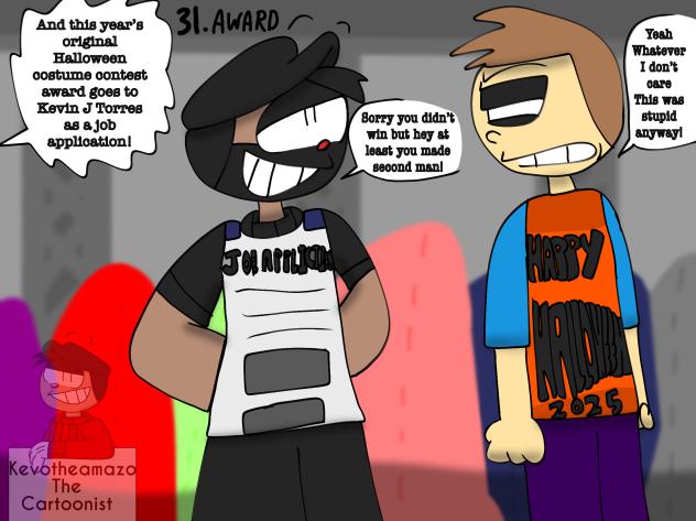 Inktober 2025 day 31 award