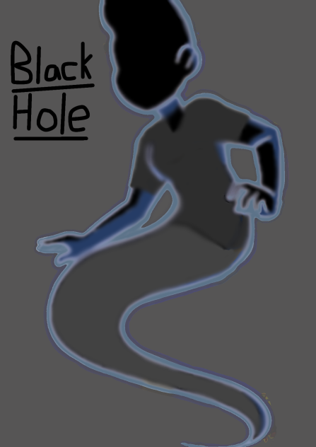 ⚫ Bfdi Black hole as human ⚫