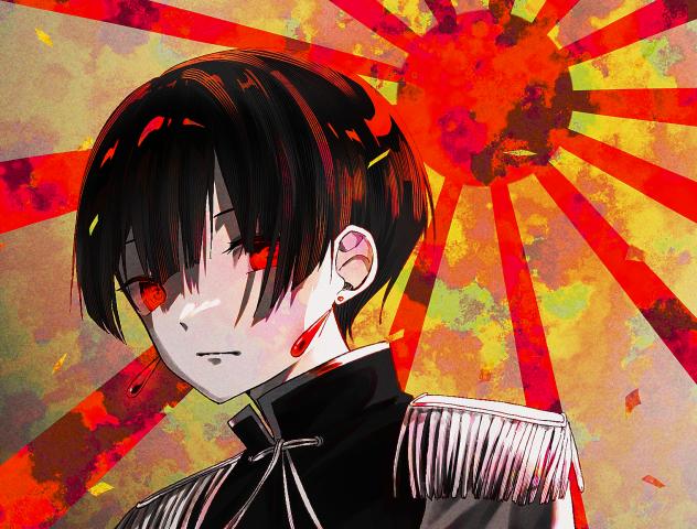 前を望めば