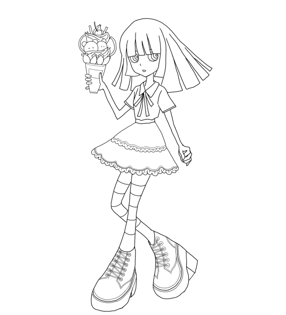 クレープ　line