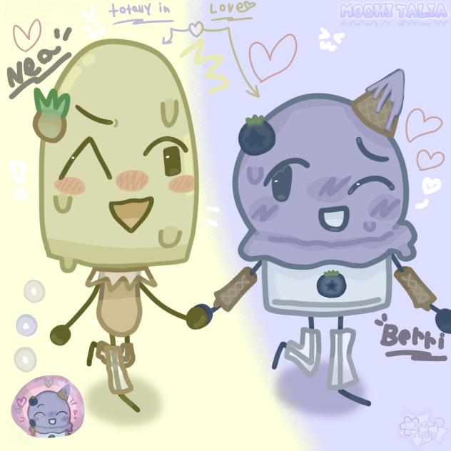 Nea And Berri 💛💙✨ 🥀 Object Oc's