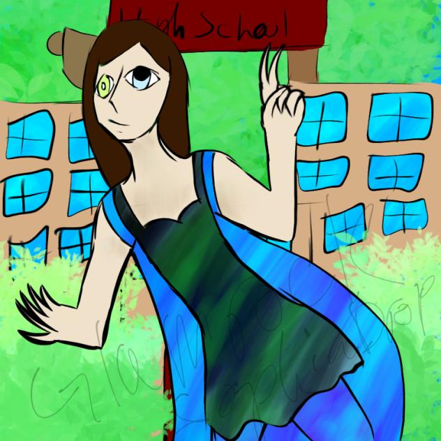 Stella’s First Day of Human High School