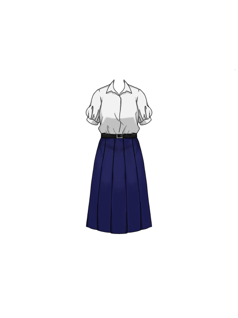 thai student uniform (girl)