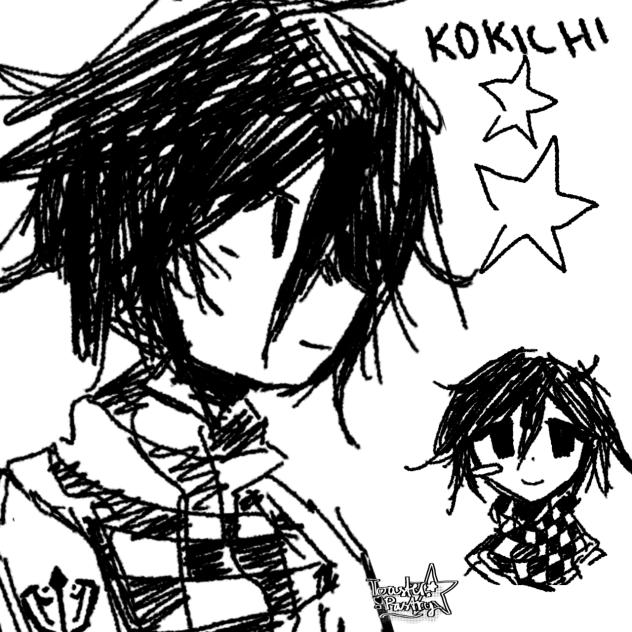 11pm kokichi sketch!