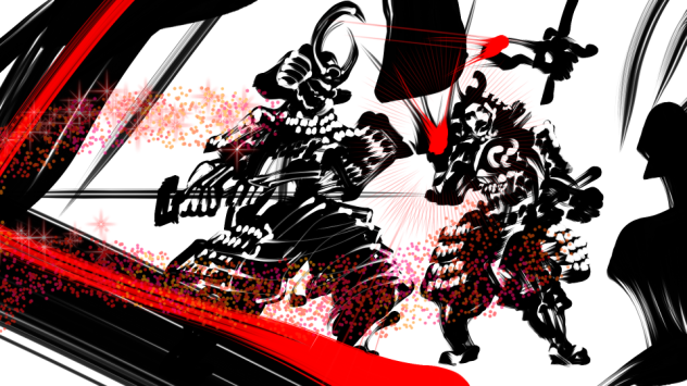 samurai fight 墨