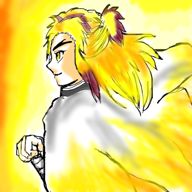 煉獄さん追悼イラスト