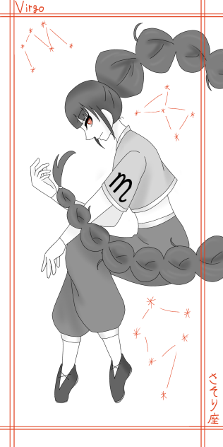 うちの子12星座　かえちゃん蠍座