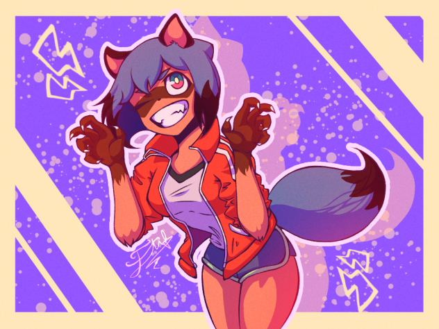 Brand New Animal ~ Michiru fanart