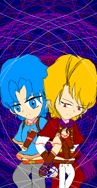 【過去絵】ふたりでひとり