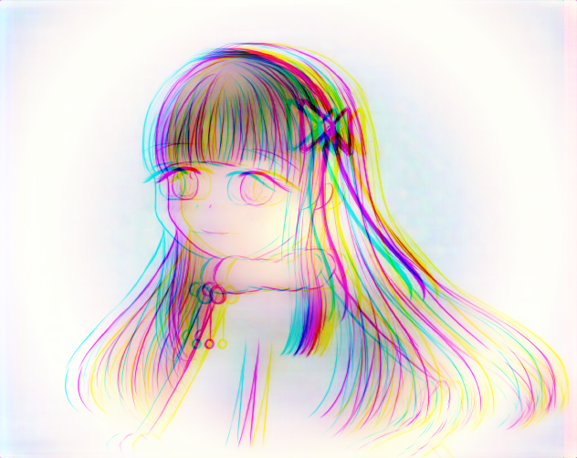 I “colored” something