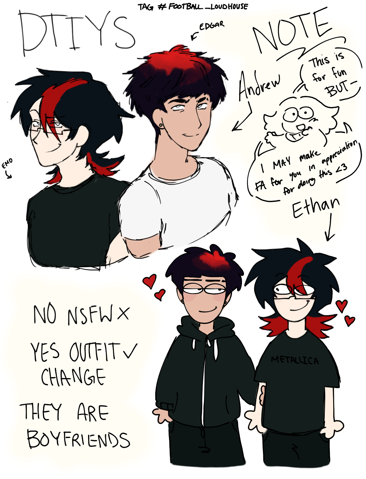 GAY FOOTBALL EMO DTIYS - ibisPaint