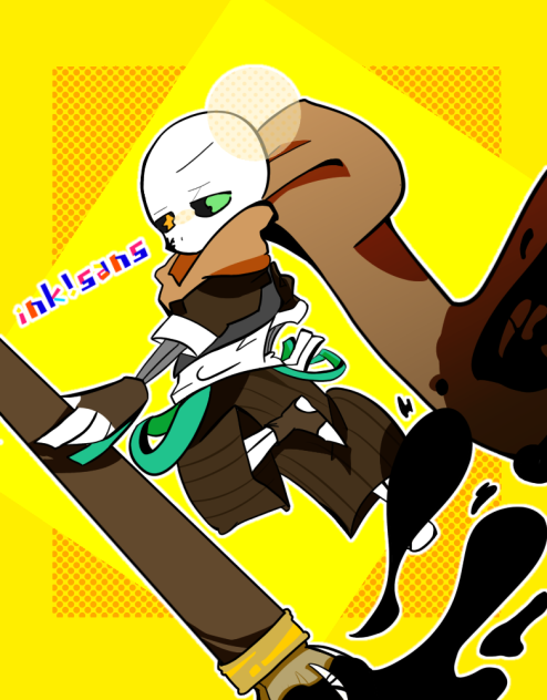 カートゥーン風inkくん