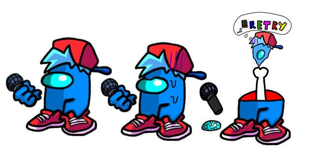 Boyfriend Among Us Crewmate