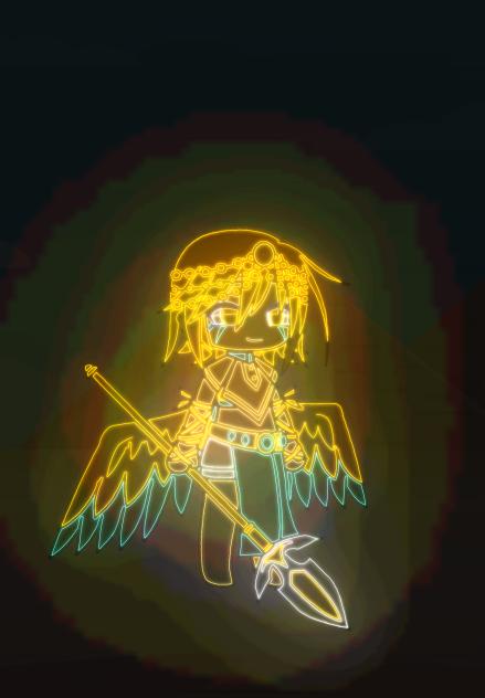 Golden chees cookie GL2 {neon version}