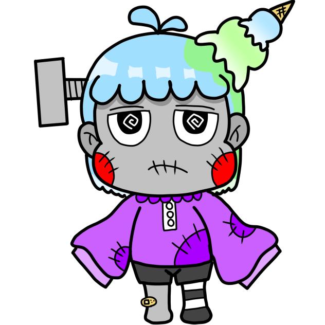 アイスクリームゾンビくん🧟‍♂️