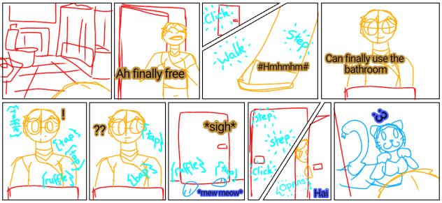 Golag and Wrath. Short rp comic