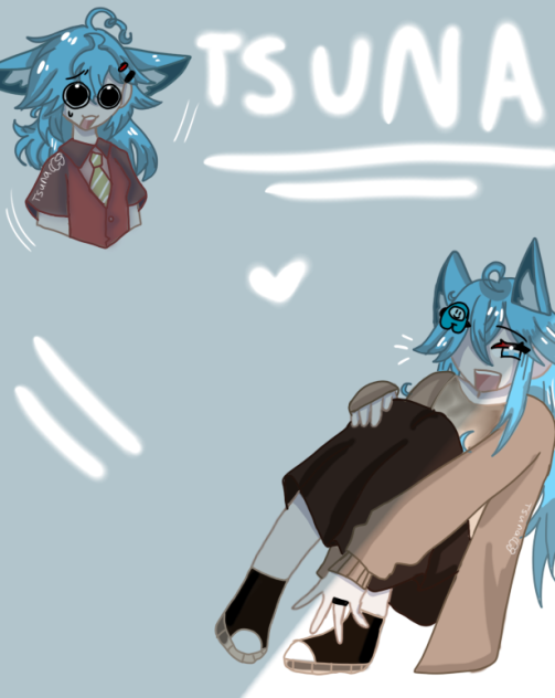 I drew my main Oc