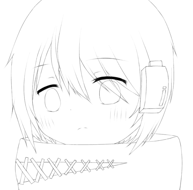 無題750 線画