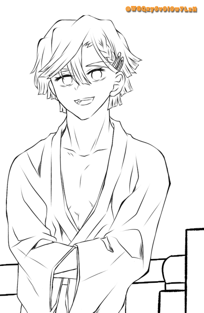 五山送り火 線画