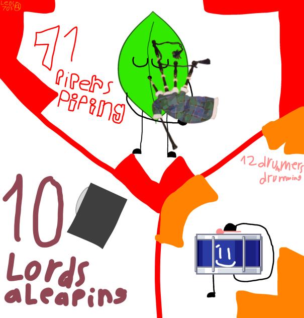 12 days of Chrismas 11th to 12th