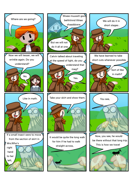 A wrinkle in time redraw