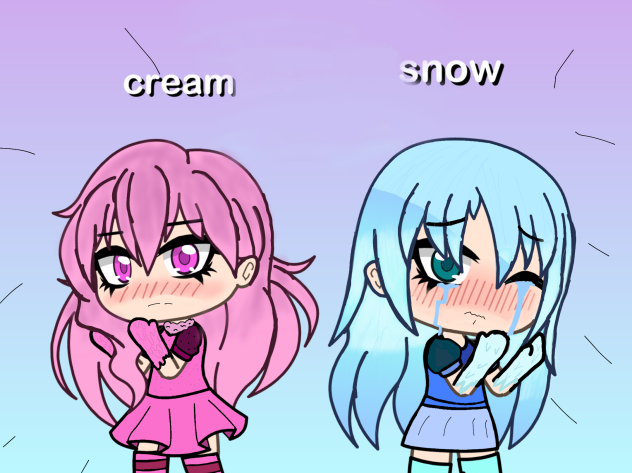 Gacha life the snow cream kingdom