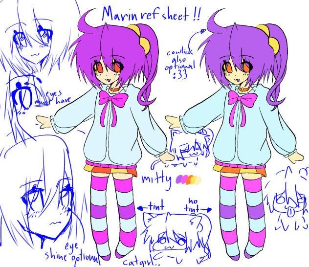 marin ref sheet