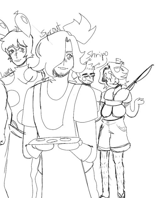 some of the dw boys as humans
