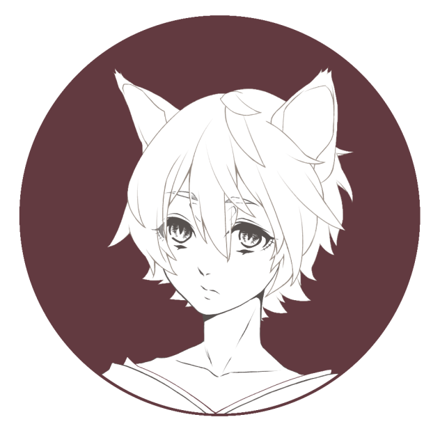 狐　塗り練習用にどうぞ