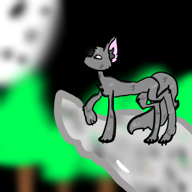 the wolf at the moon