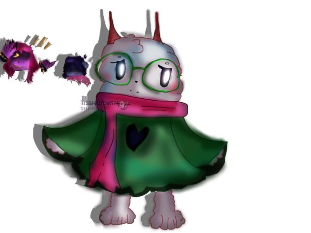 Drawing ralsei From Deltarune