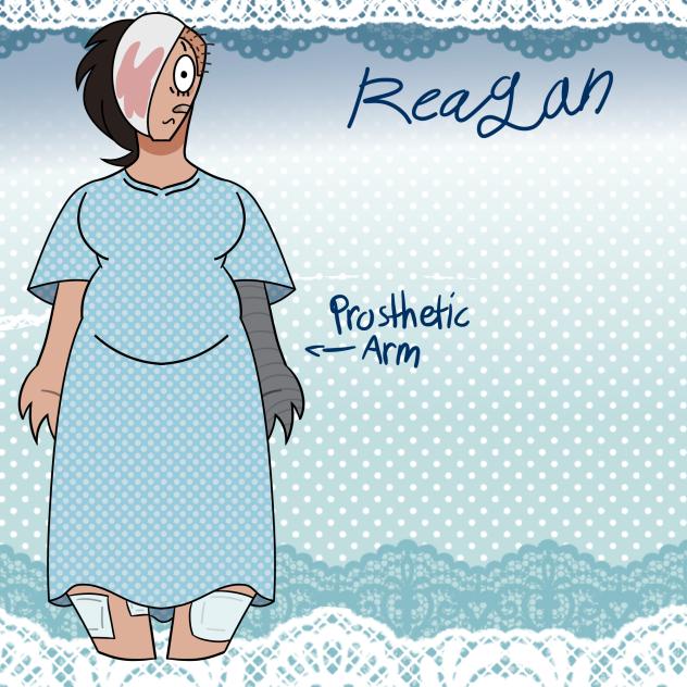 Reagan in the hospital;D