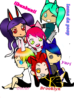 me and my friends OC