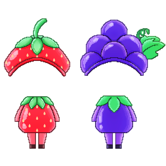 fruit costume (pixel) 02