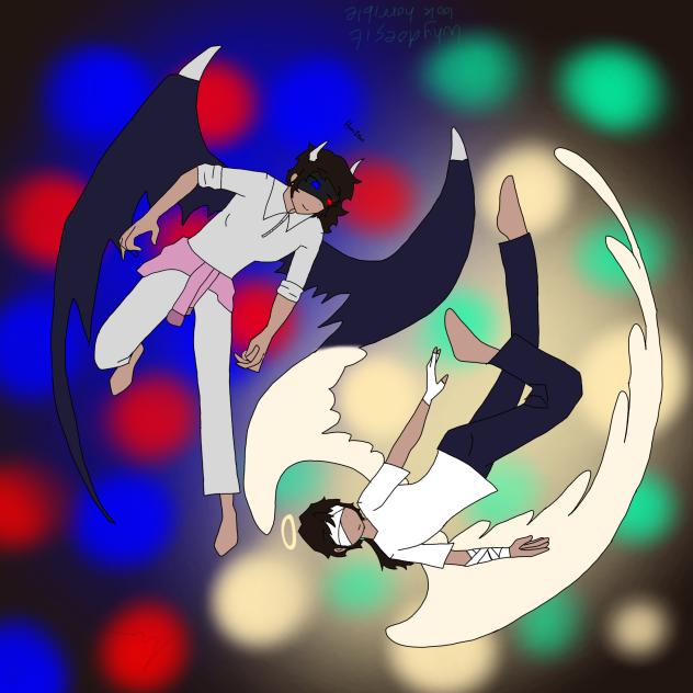 Me and hani1exx (Special art)