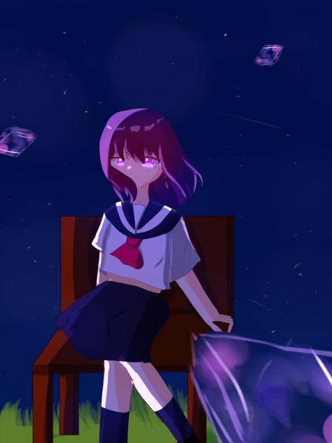 君と夜空の下で