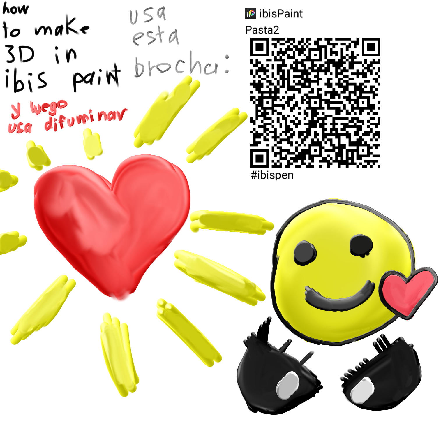 como hacer 3D en ibis paint - ibisPaint