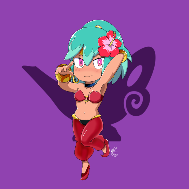 Beach-Hime as Shantae