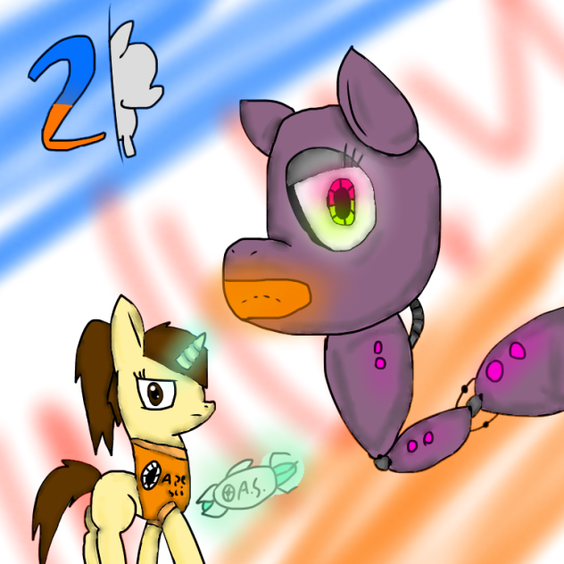 Portal 2 ponies