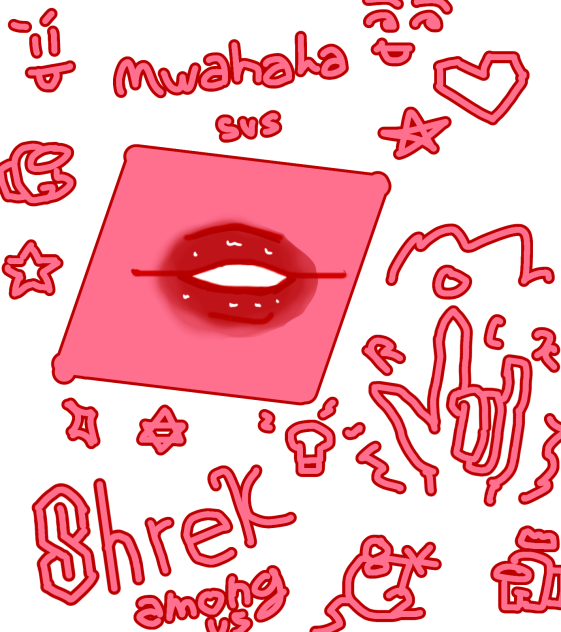 👁️👄👁️ #2 but with doodles