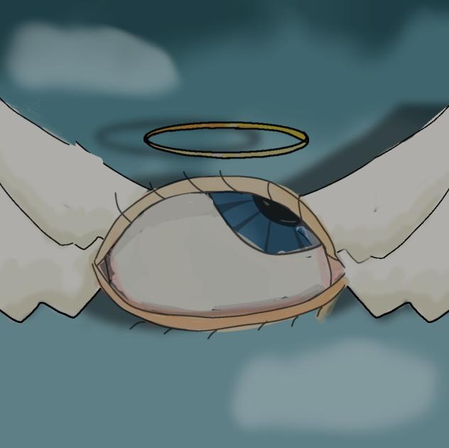 wowzah its a angel from a angle
