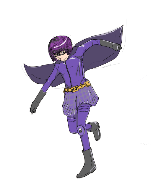 ヒットガール リトルガール ibisPaint