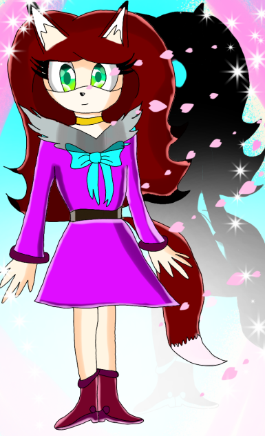 For my friend's Sonic OC Winona The Wolf