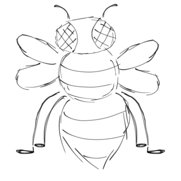 Lazy ahh line art
