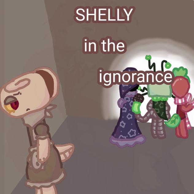 Shelly in the ignorance Dandys world