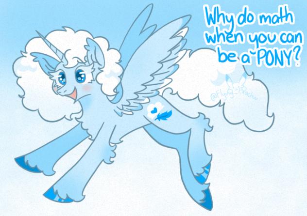Why do math when you can be a pony