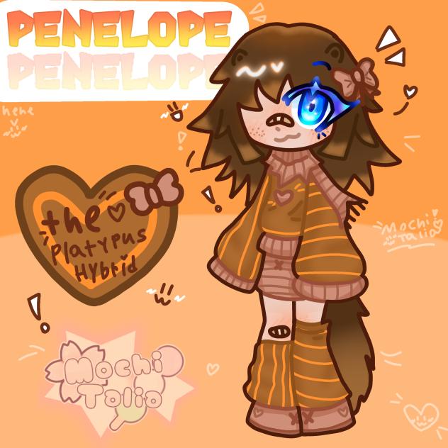 Penelope The Platypus Hybrid! new Oc! ♥︎