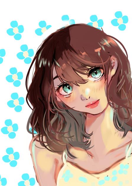 messy WAVES and Flowers are EVERYTHING