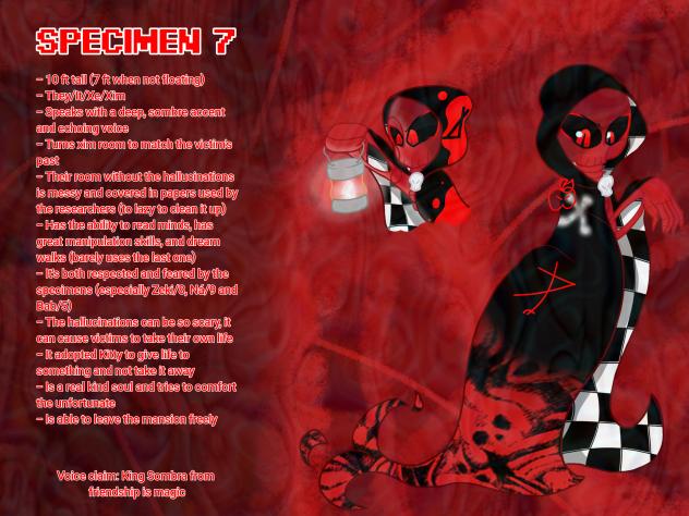 Specimen 7 gijinka